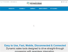 Tablet Screenshot of insurancetechnologies.com